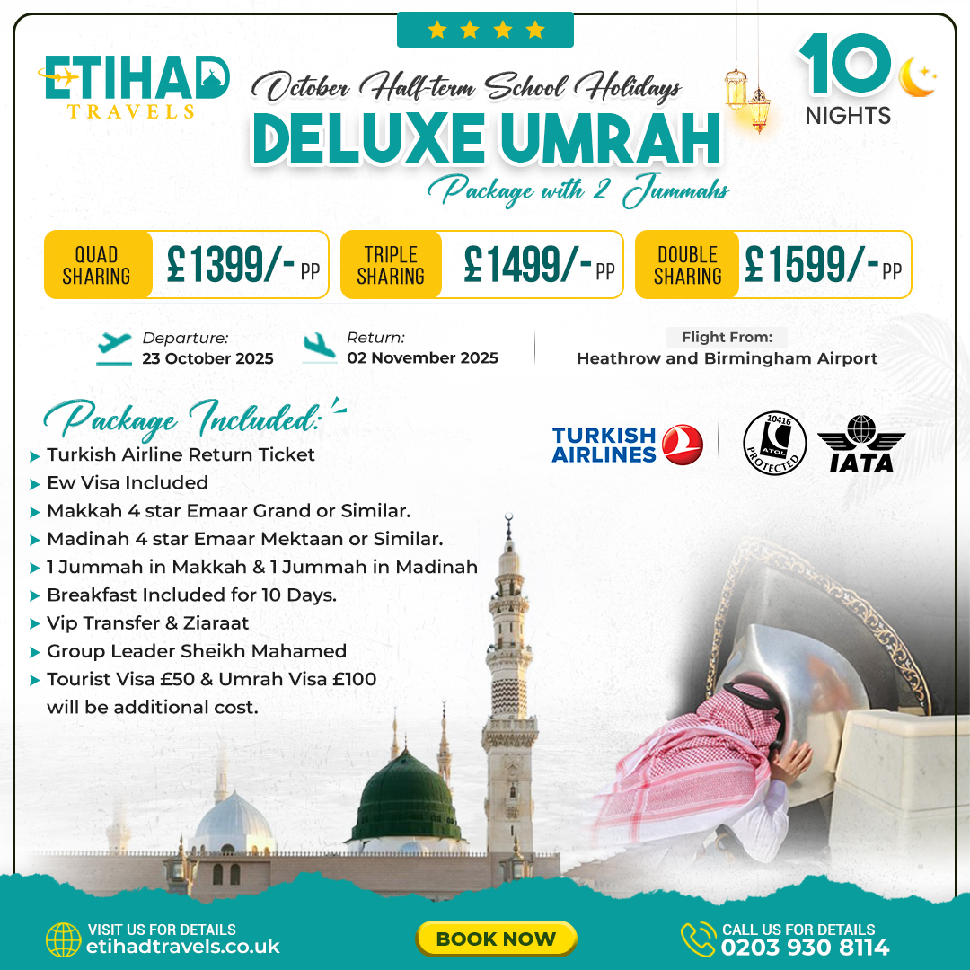 Choosing an Umrah Packages from London with Confidence and Clarity