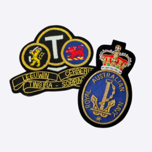 Bullion Badge – A Symbol of Prestige, Craftsmanship, and Military Heritage