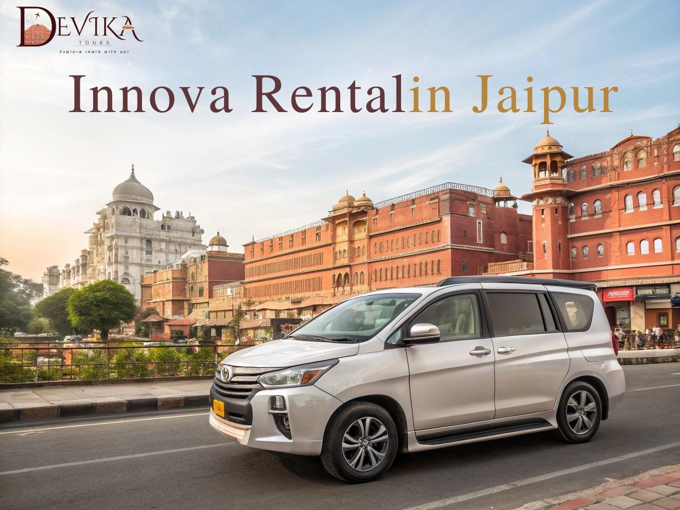 Innova car rental Jaipur