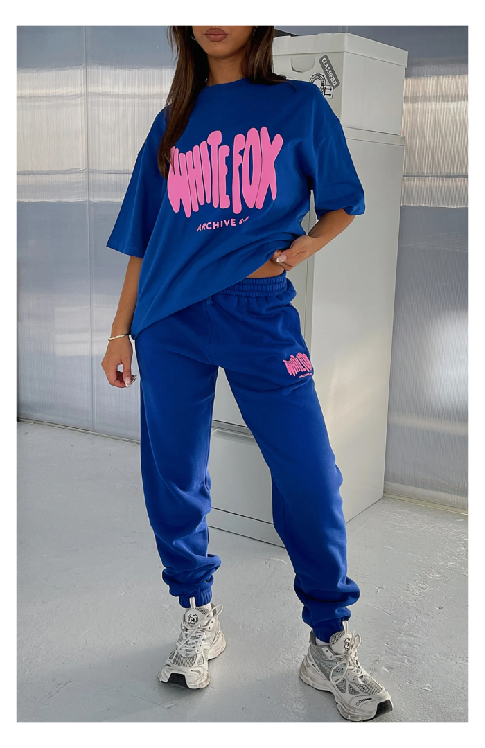 White Fox Sweatpants