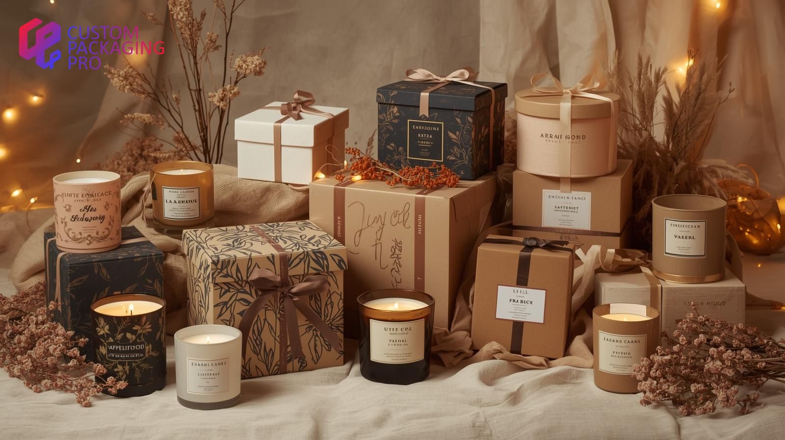 Custom candle Packaging