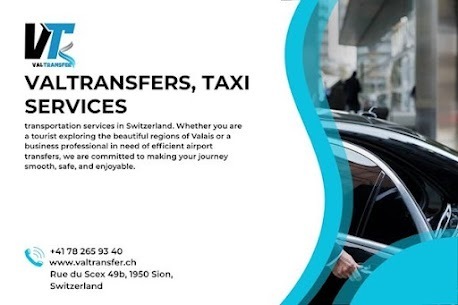 Zurich airport transfer to Valais