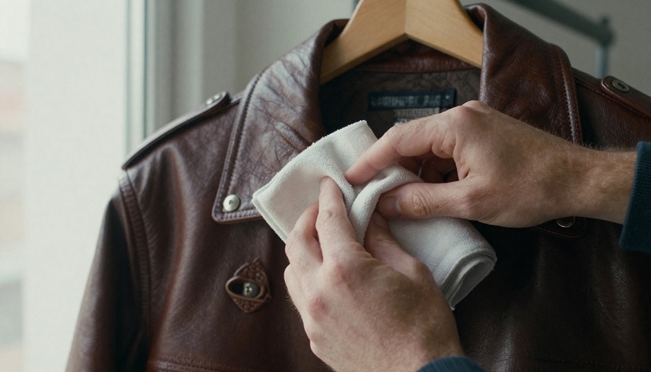 leather jacket care